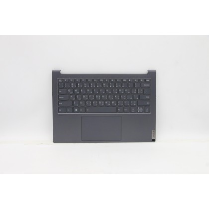 Lenovo 5CB1C19252 Palmrest Top Case con tastiera, Arabo, grigio ardesia, US