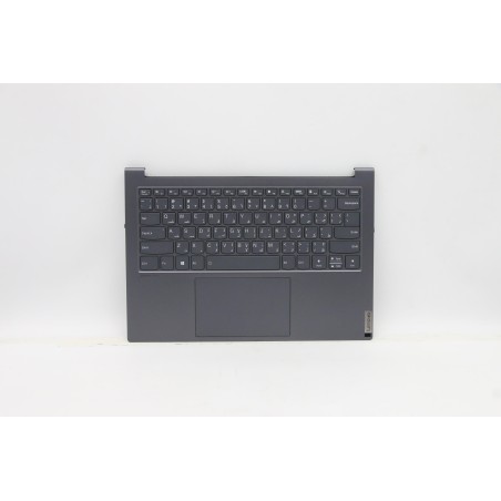 Lenovo 5CB1C19252 Palmrest Top Case con tastiera, Arabo, grigio ardesia, US