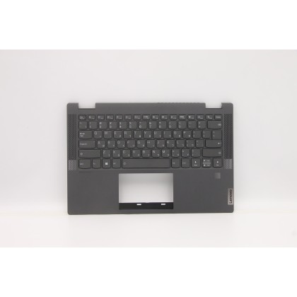 Lenovo 5CB1C48277 Palmrest Top Case con tastiera, Ebraico, Grigio
