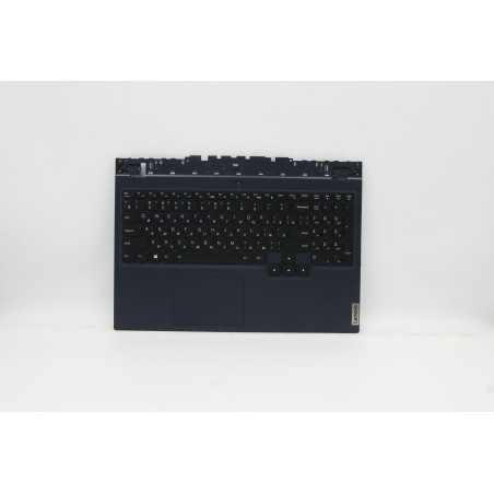 Lenovo 5CB1C74824 Palmrest Top Case con tastiera, Russo, Retroilluminazione RGB