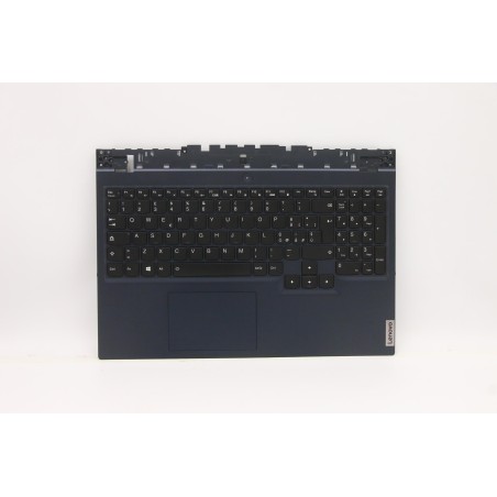 Lenovo 5CB1C74850 Palmrest Top Case con tastiera, Italiano, Blu, Retroilluminazione bianca