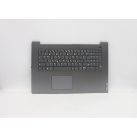 Lenovo 5CB1C75071 Palmrest Top Case con tastiera, Greco, Impronta digitale