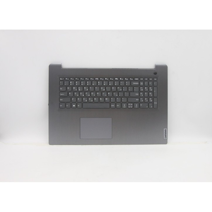 Lenovo 5CB1C75071 Palmrest Top Case con tastiera, Greco, Impronta digitale