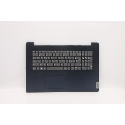 Lenovo 5CB1C75098 Palmrest Top Case con tastiera, Italiano, blu scuro, Senza lettore di impronte digitali