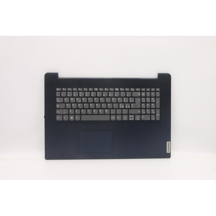 Lenovo 5CB1C75098 Palmrest Top Case con tastiera, Italiano, blu scuro, Senza lettore di impronte digitali