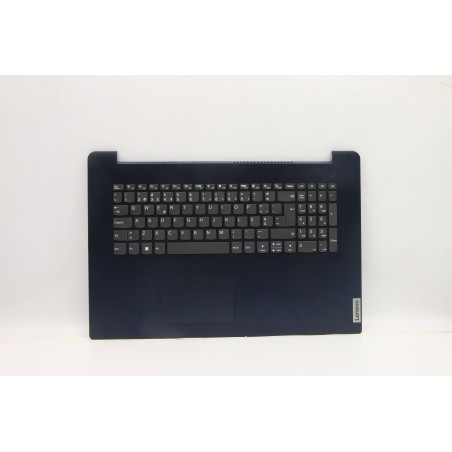 Lenovo 5CB1C75106 Palmrest Top Case con tastiera, Portoghese, blu scuro, Senza lettore di impronte digitali