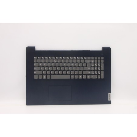 Lenovo 5CB1C75115 Palmrest Top Case con tastiera, Inglese (Stati Uniti/Europa), blu scuro, Senza lettore di impronte digitali