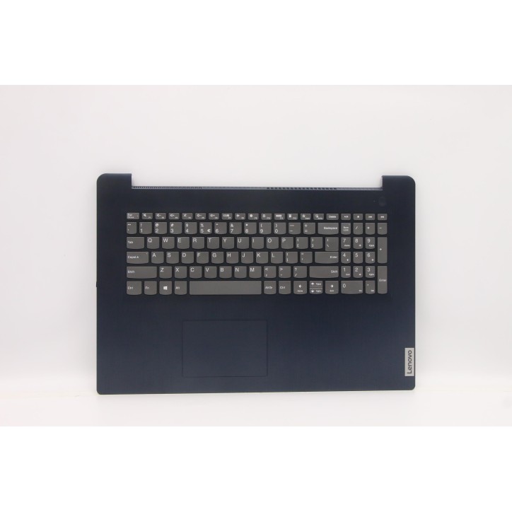 Lenovo 5CB1C75115 Palmrest Top Case con tastiera, Inglese (Stati Uniti/Europa), blu scuro, Senza lettore di impronte digitali