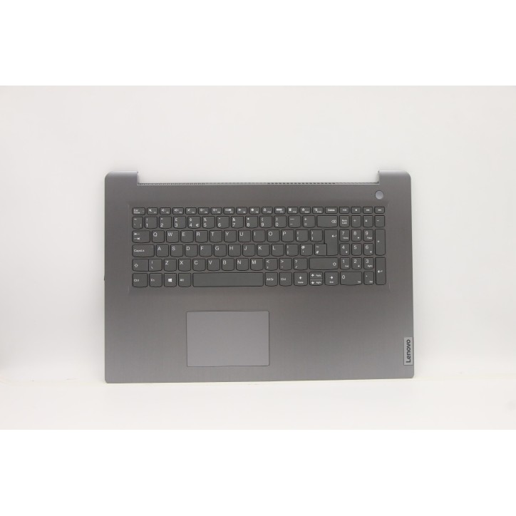 Lenovo 5CB1C81074 Palmrest Top Case con tastiera, Inglese Regno Unito, grigio artico, Senza lettore di impronte digitali