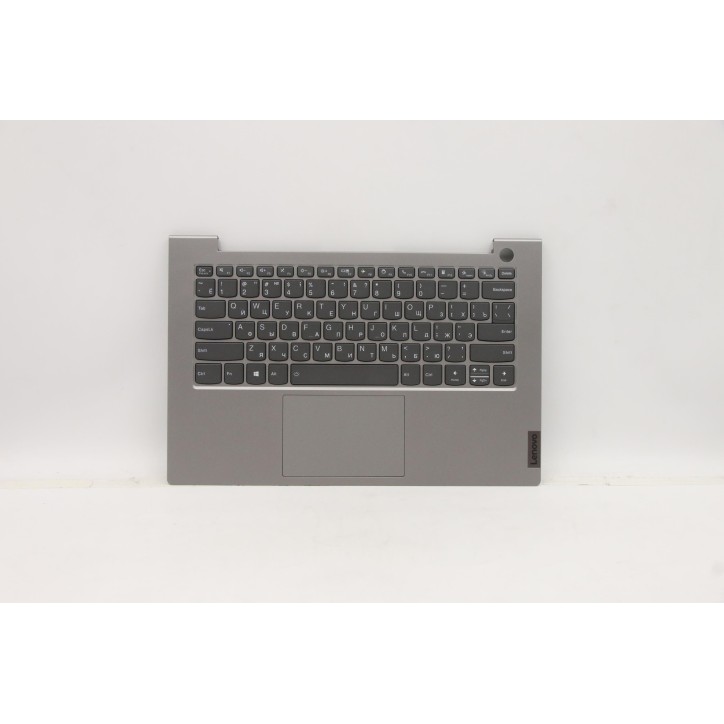 Lenovo 5CB1C89902 Palmrest Top Case con tastiera, Russo, Grigio minerale, Retroilluminazione