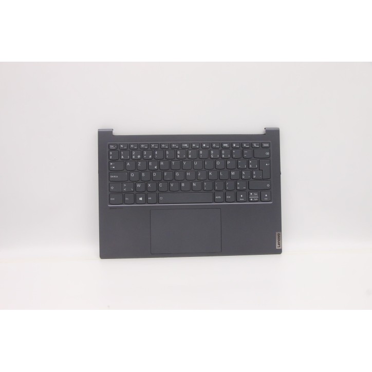 Lenovo 5CB1C90557 Palmrest Top Case con tastiera, Belga, grigio ardesia, UK