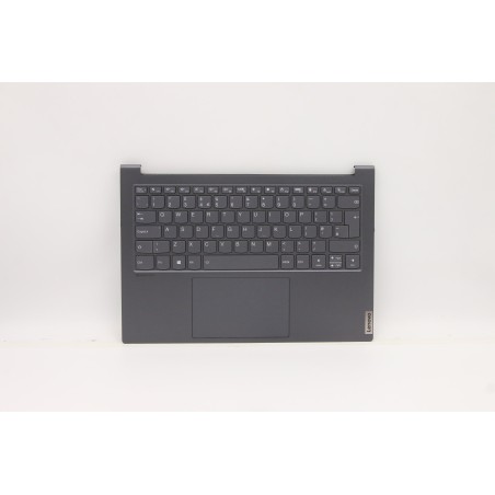 Lenovo 5CB1C90585 Palmrest Top Case con tastiera, Inglese Regno Unito, Grigio ardesia