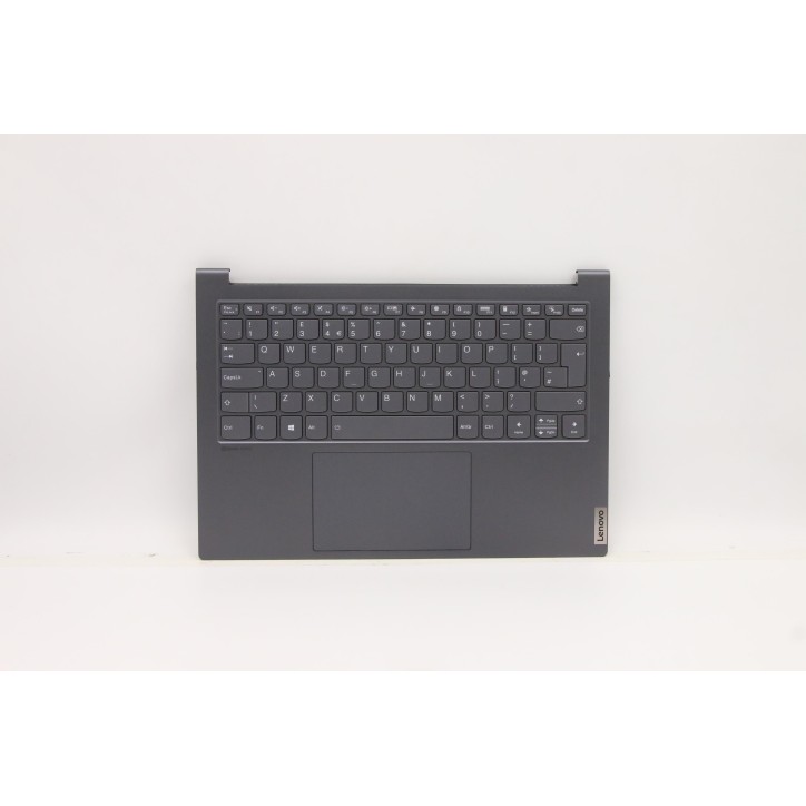 Lenovo 5CB1C90585 Palmrest Top Case con tastiera, Inglese Regno Unito, Grigio ardesia