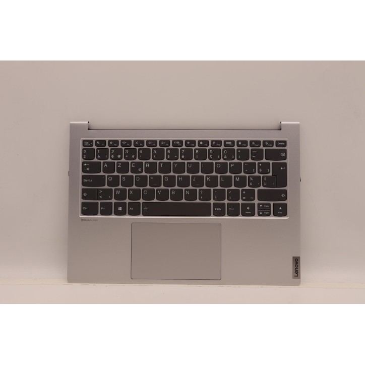 Lenovo 5CB1C90588 Palmrest Top Case con tastiera, Belga, Argento chiaro, UK