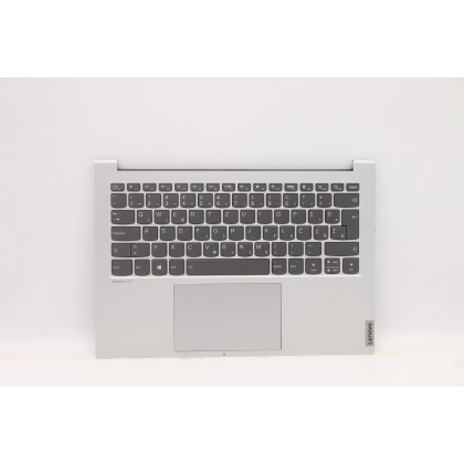 Lenovo 5CB1C90610 Palmrest Top Case con tastiera, Sloveno, Argento chiaro