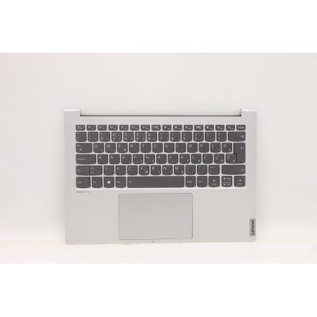 Lenovo 5CB1C90610 Palmrest Top Case con tastiera, Sloveno, Argento chiaro