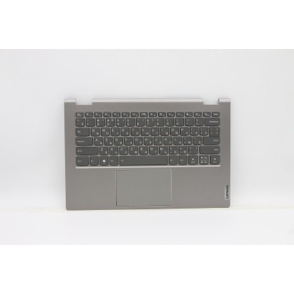 Lenovo 5CB1C90965 Palmrest Top Case con tastiera, Russo, Retroilluminazione