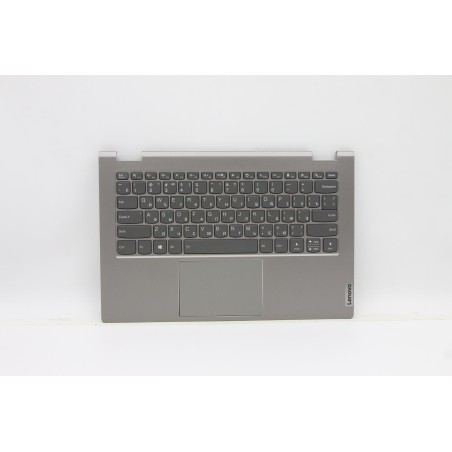 Lenovo 5CB1C90965 Palmrest Top Case con tastiera, Russo, Retroilluminazione