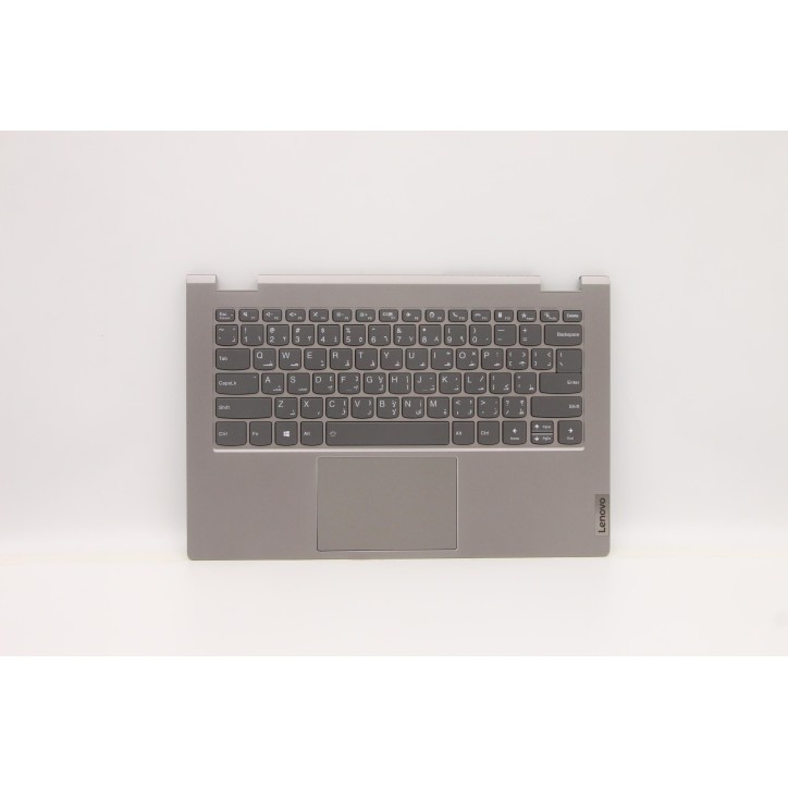 Lenovo 5CB1C90966 Palmrest Top Case con tastiera, Arabo, Retroilluminazione, US