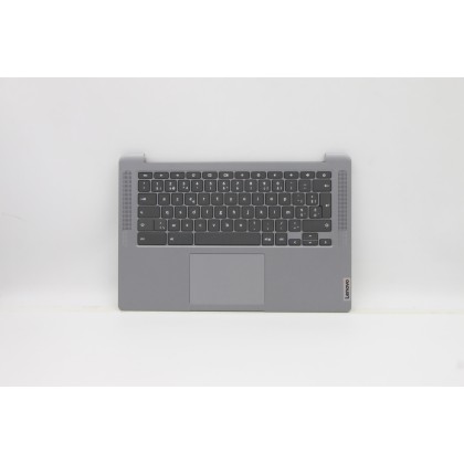 Lenovo 5CB1C92815 Palmrest Top Case con tastiera, Belga, grigio, UK