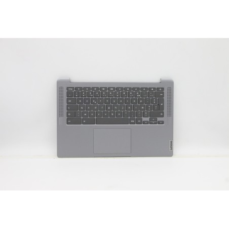 Lenovo 5CB1C92819 Palmrest Top Case con tastiera, Francese, Grigio