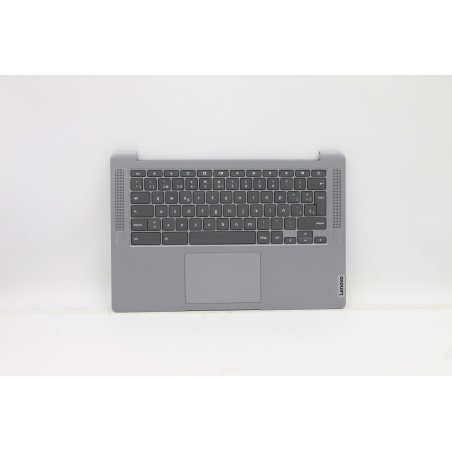 Lenovo 5CB1C92826 Palmrest Top Case con tastiera, Spagnolo, Grigio