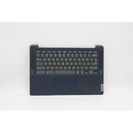 Lenovo 5CB1C92833 Palmrest Top Case con tastiera, Inglese (Stati Uniti/Europa), Blu scuro