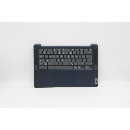 Lenovo 5CB1C92837 Palmrest Top Case con tastiera, Tedesco, Blu scuro