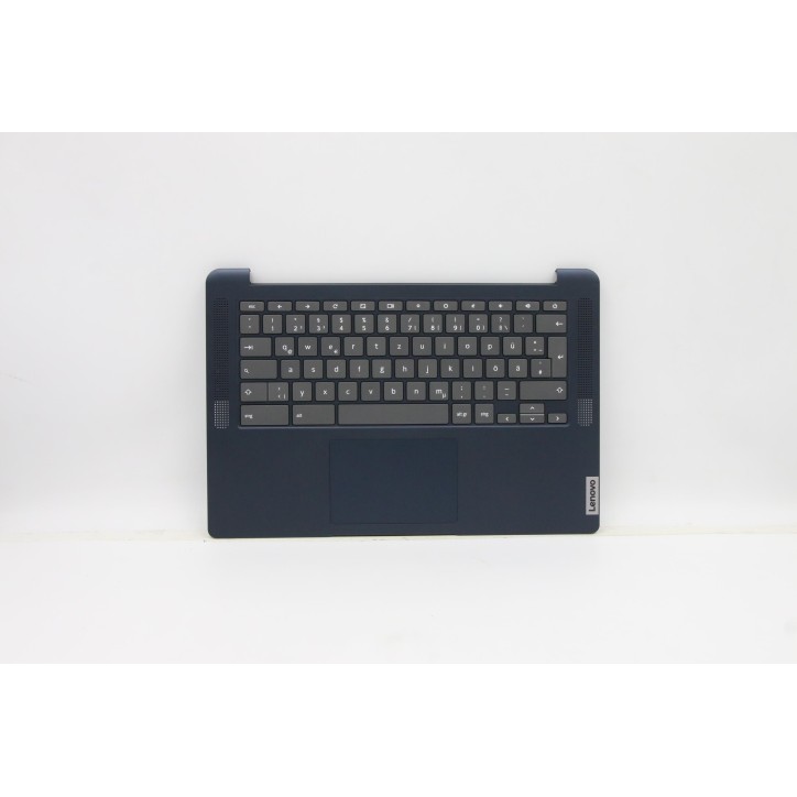 Lenovo 5CB1C92837 Palmrest Top Case con tastiera, Tedesco, Blu scuro