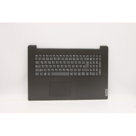 Lenovo 5CB1C92873 Palmrest Top Case con tastiera, Tedesco, Grigio ferro