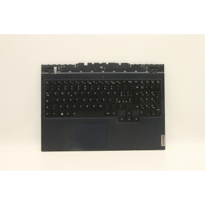 Lenovo 5CB1C93077 Palmrest Top Case con tastiera, Italiano, Retroilluminazione bianca