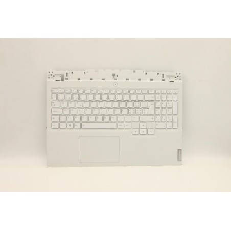 Lenovo 5CB1C93118 Palmrest Top Case con tastiera, Svizzera, grigio tempesta, Retroilluminazione blu