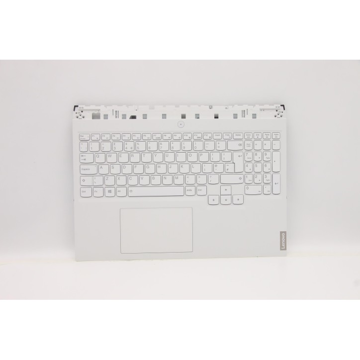 Lenovo 5CB1C93567 Palmrest Top Case con tastiera, Inglese Regno Unito, Retroilluminazione blu