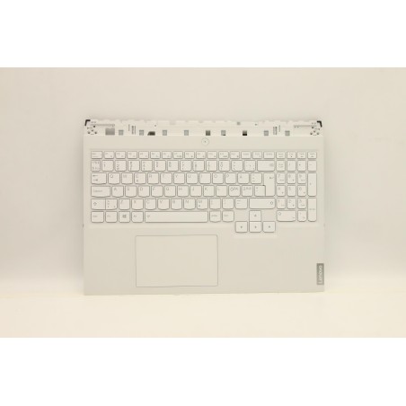 Lenovo 5CB1C93581 Palmrest Top Case con tastiera, Lingue scandinave, grigio tempesta, Retroilluminazione blu