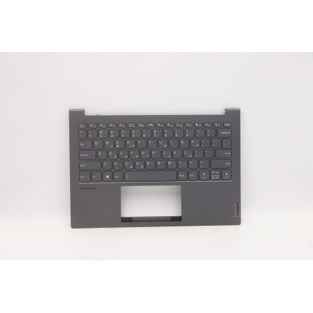 Lenovo 5CB1C93608 Palmrest Top Case con tastiera, Greco, grigio tempesta