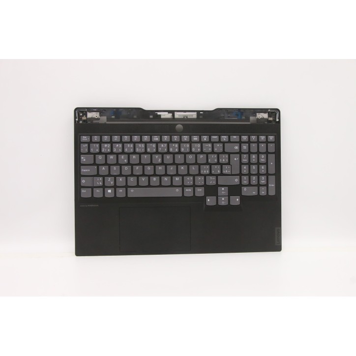 Lenovo 5CB1C93707 Palmrest Top Case con tastiera, Ceco/Slovacco, nero, Retroilluminazione RGB, UK