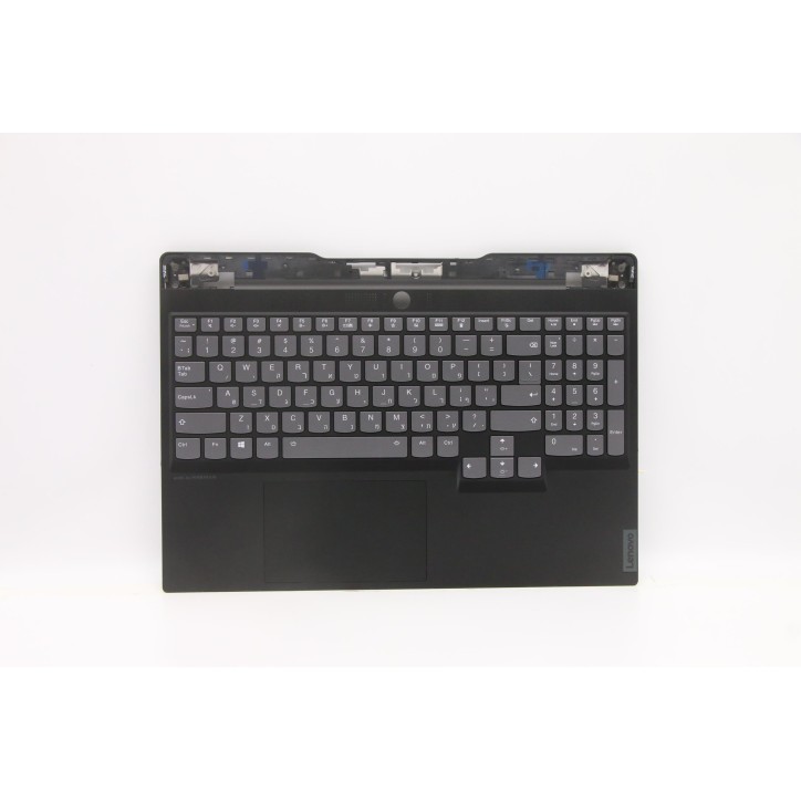 Lenovo 5CB1C93716 Palmrest Top Case con tastiera, Ebraico, nero, Retroilluminazione RGB