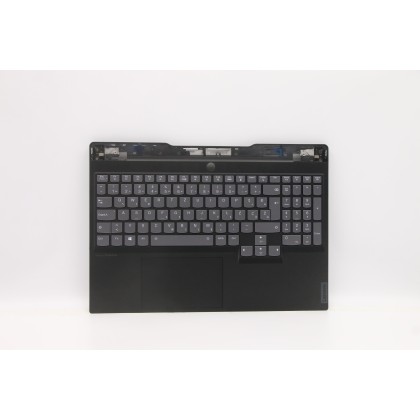 Lenovo 5CB1C93728 Palmrest Top Case con tastiera, Sloveno, nero, Retroilluminazione RGB