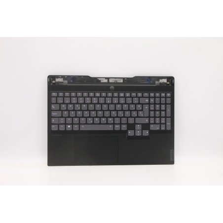 Lenovo 5CB1C93728 Palmrest Top Case con tastiera, Sloveno, nero, Retroilluminazione RGB