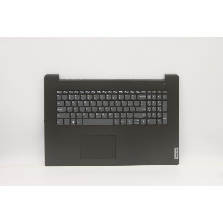 Lenovo 5CB1D01841 Palmrest Top Case con tastiera, Inglese (Stati Uniti), Grigio ferro, Impronta digitale