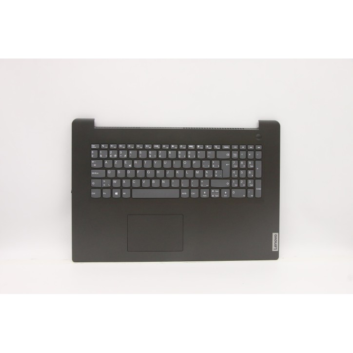 Lenovo 5CB1D01861 Palmrest Top Case con tastiera, Belga, grigio ferro, Lettore di impronte digitali, UK