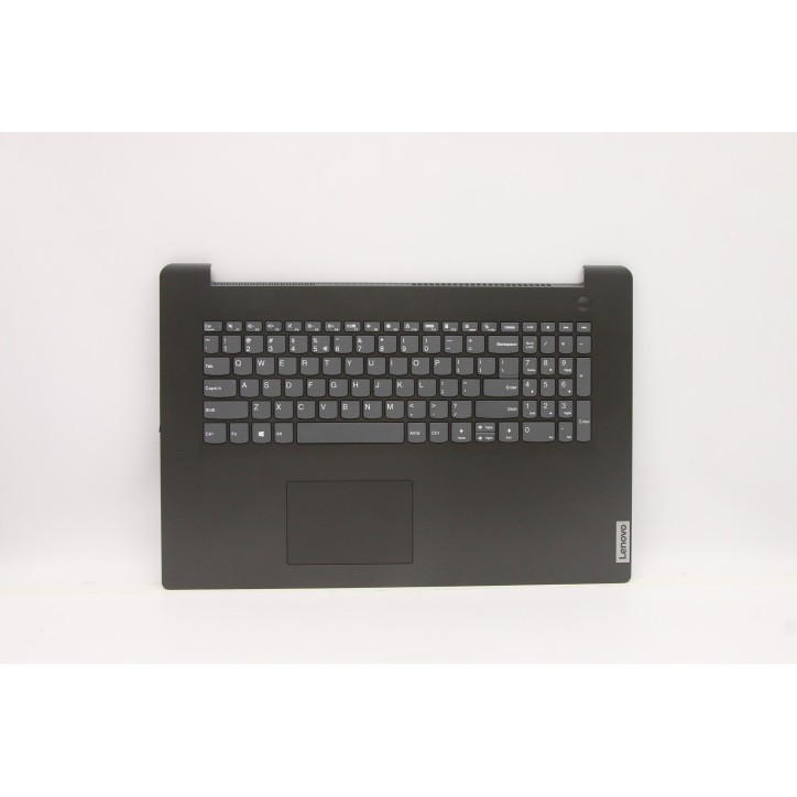 Lenovo 5CB1D01865 Palmrest Top Case con tastiera, Inglese (Stati Uniti/Europa), Grigio ferro, Impronta digitale