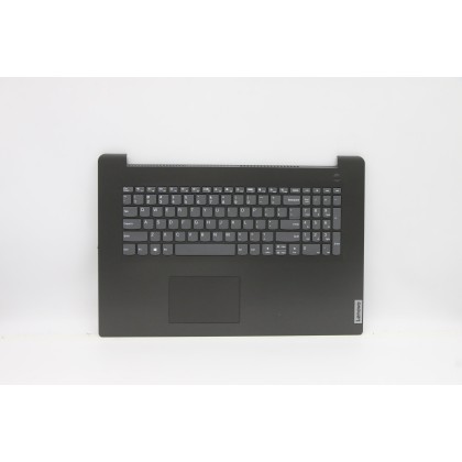 Lenovo 5CB1D01872 Palmrest Top Case con tastiera, Inglese (Stati Uniti), Grigio ferro, Impronta digitale