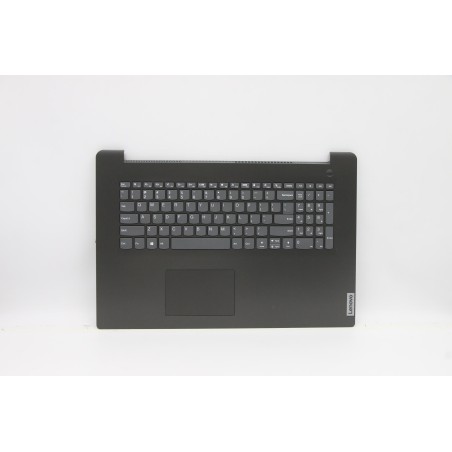 Lenovo 5CB1D01872 Palmrest Top Case con tastiera, Inglese (Stati Uniti), Grigio ferro, Impronta digitale