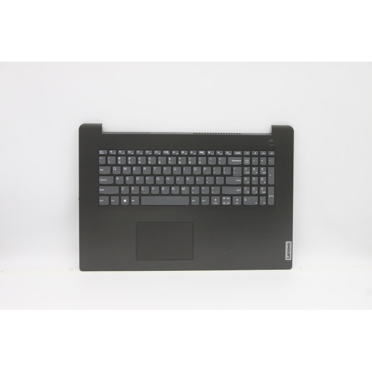 Lenovo 5CB1D01872 Palmrest Top Case con tastiera, Inglese (Stati Uniti), Grigio ferro, Impronta digitale