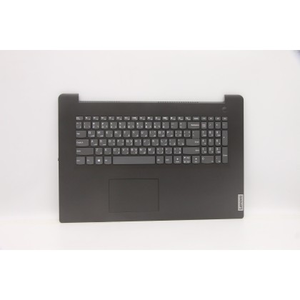 Lenovo 5CB1D01886 Palmrest Top Case con tastiera, Arabo, grigio ferro, Lettore di impronte digitali, US