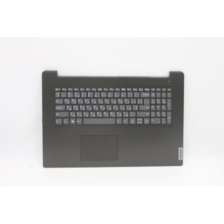 Lenovo 5CB1D01901 Palmrest Top Case con tastiera, Ucraina, Grigio ferro, Impronta digitale