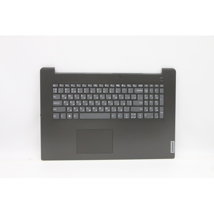 Lenovo 5CB1D01901 Palmrest Top Case con tastiera, Ucraina, Grigio ferro, Impronta digitale