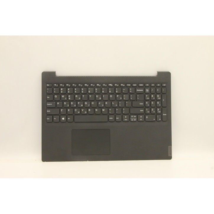 Lenovo 5CB1D01954 Palmrest Top Case con tastiera, Greco, Grigio ferro