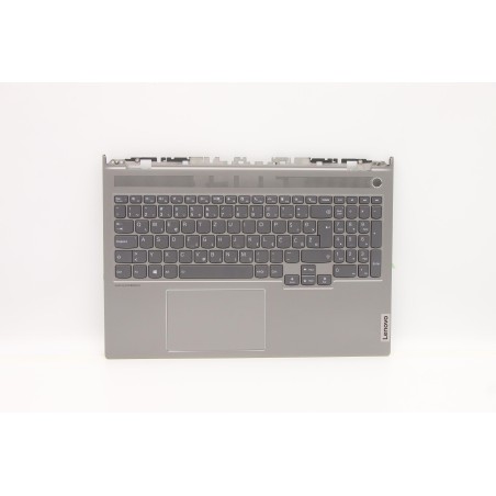 Lenovo 5CB1D04554 Palmrest Top Case con tastiera, Sloveno, Grigio minerale